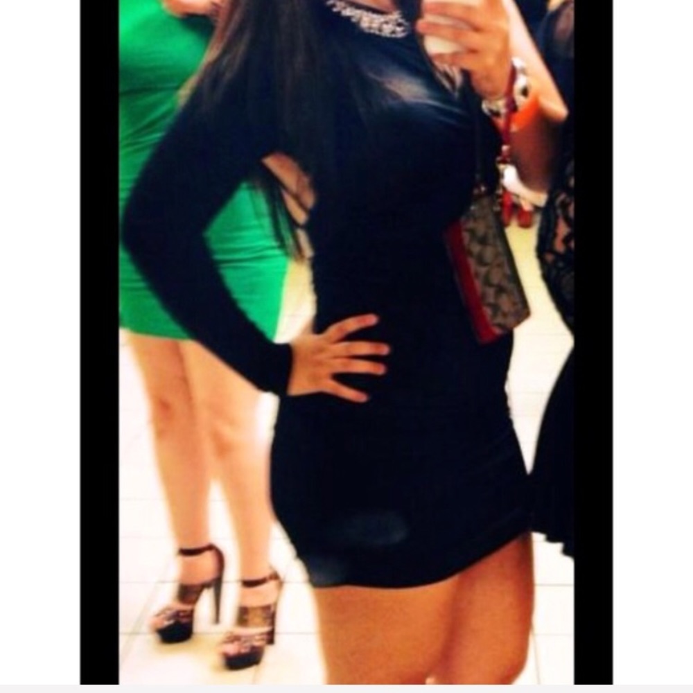Bebe Short backless Dress